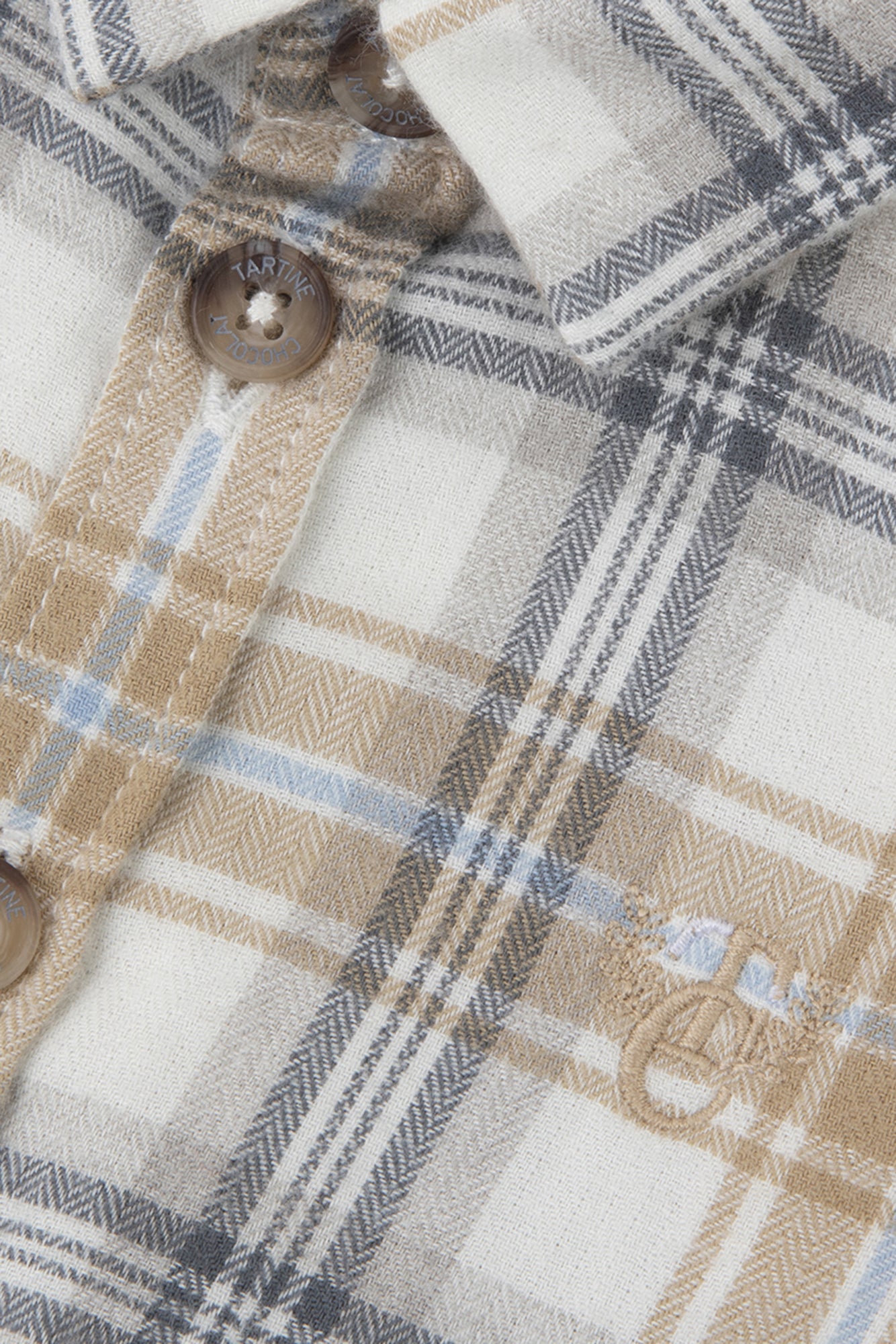 Overshirt - Ecru Check