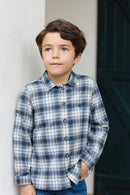 Overshirt - Grijs GEMIDDELD Flanel