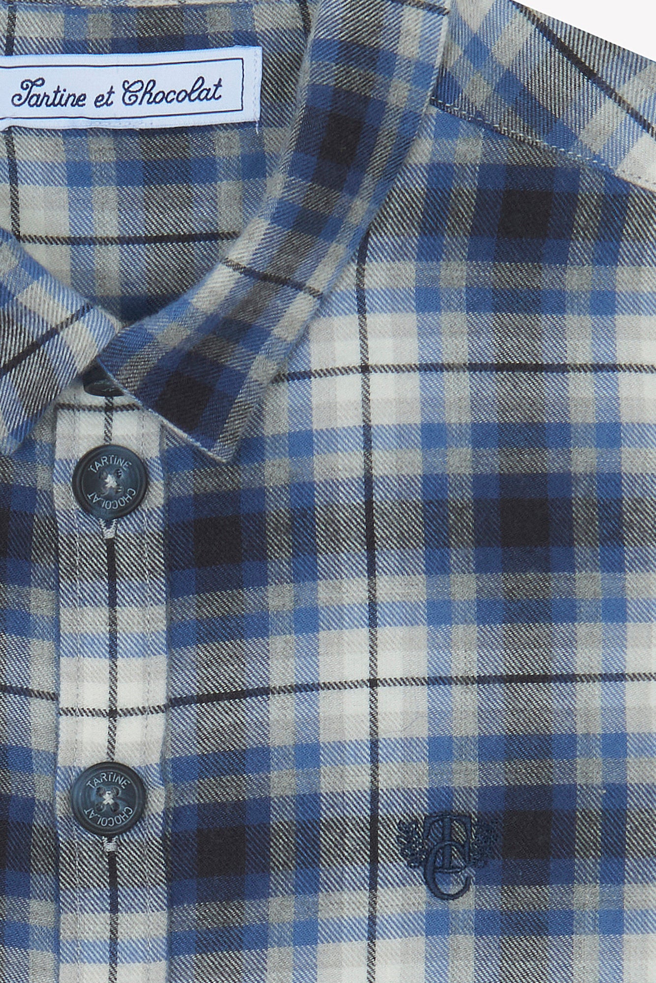 Overshirt - Grijs GEMIDDELD Flanel