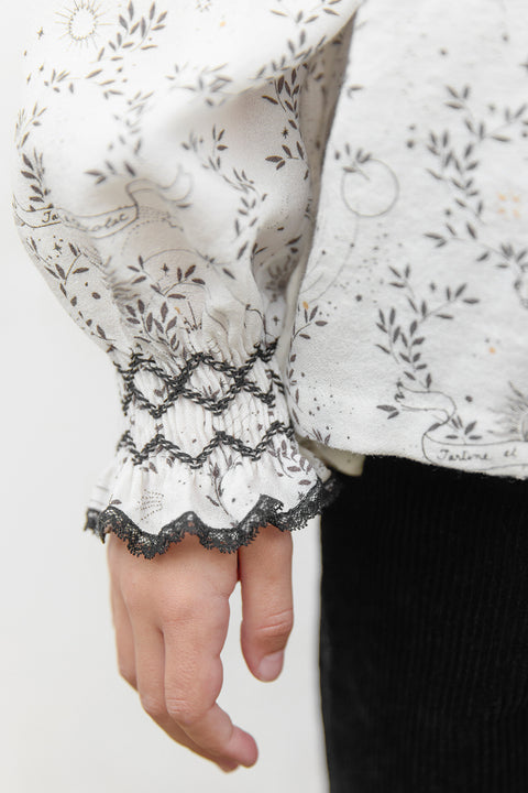 Tunique - Ecru broderies - Image principale