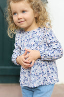 Blouse - Bleuet à petites fleurs