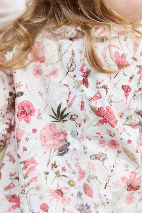 Blouse - Tissu liberty smocké - Image principale