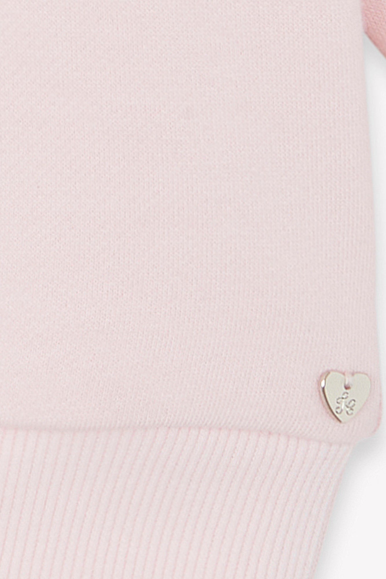 Sweatshirt - Roze poeder Tekening bloemen