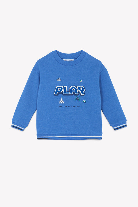 Sweat - Bleu électrique play - Image principale
