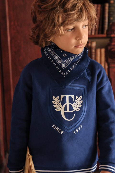 Sweat - Marine écusson TC - Image principale