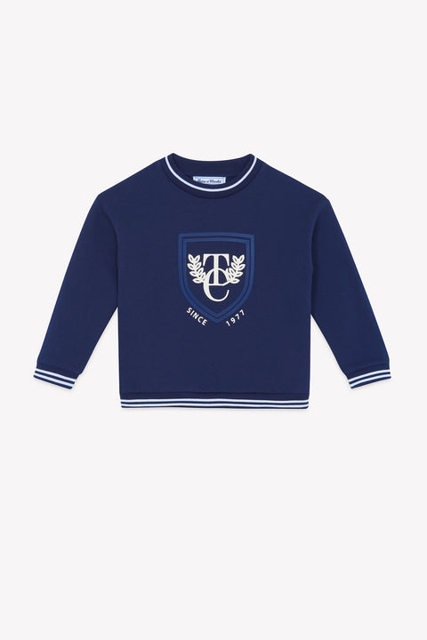 Sweat - Marine écusson TC - Image principale