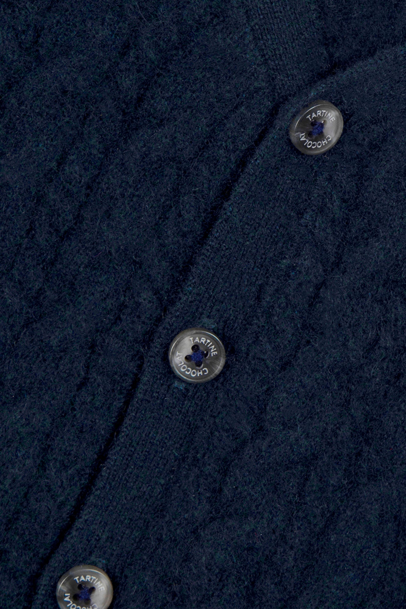 Gilet - Marine 100% cachemire