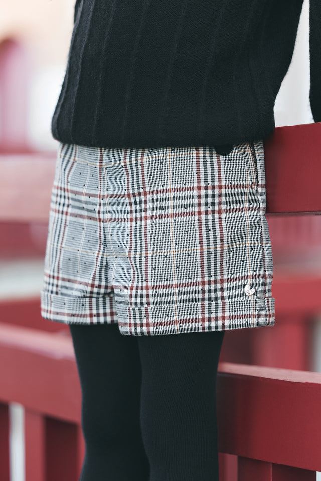 Short - Chataigne à carreaux - Image principale