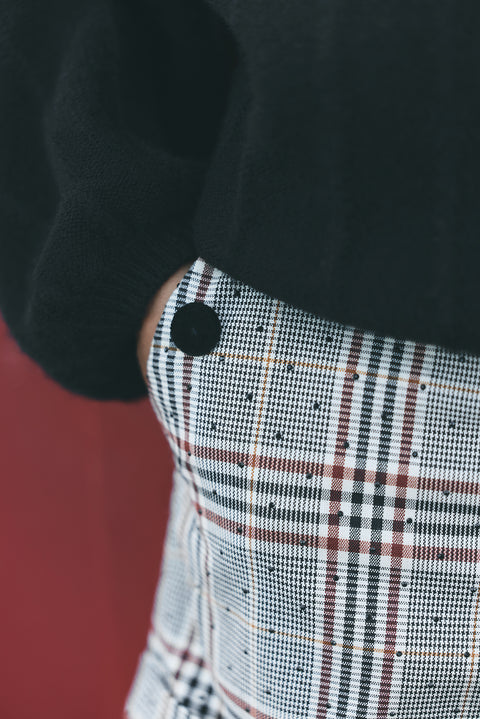 Short - Chataigne à carreaux - Image principale