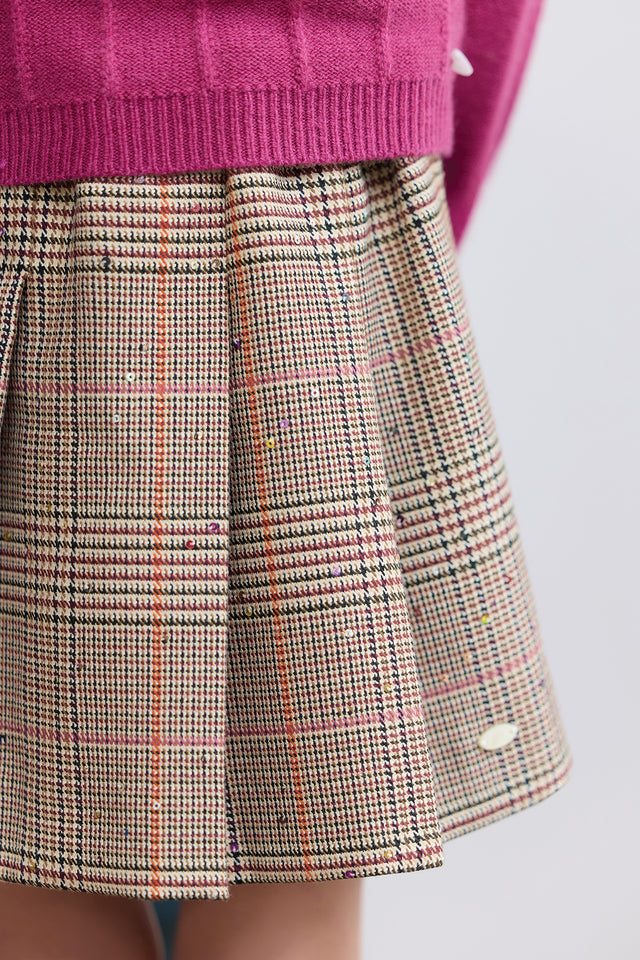 Jupe - Sable à carreaux - Image principale