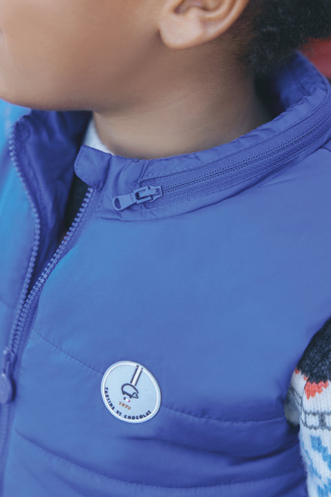 Doudoune - Bleu électrique sans manches - Image principale