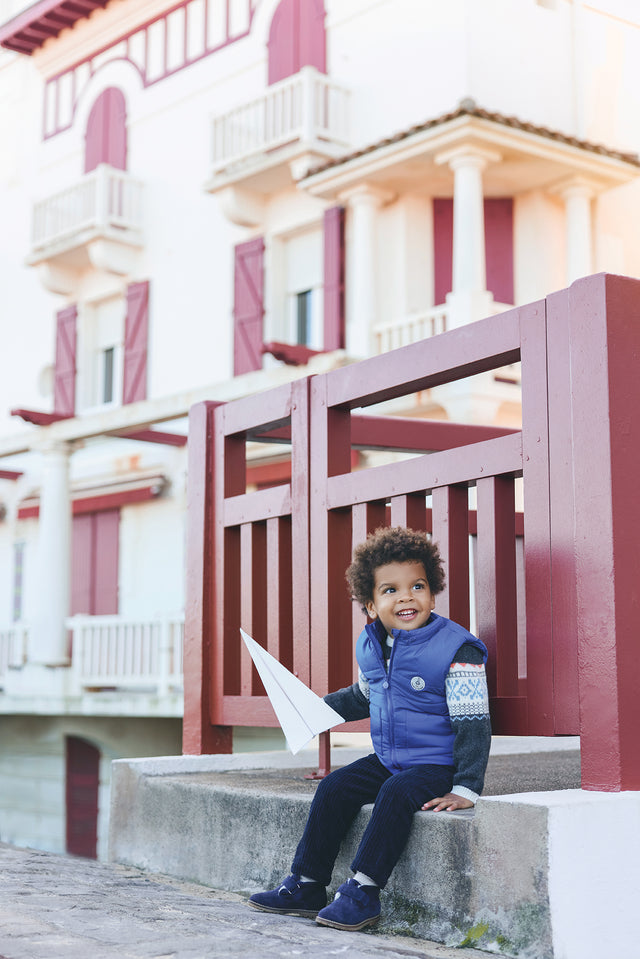 Doudoune - Bleu électrique sans manches - Image principale