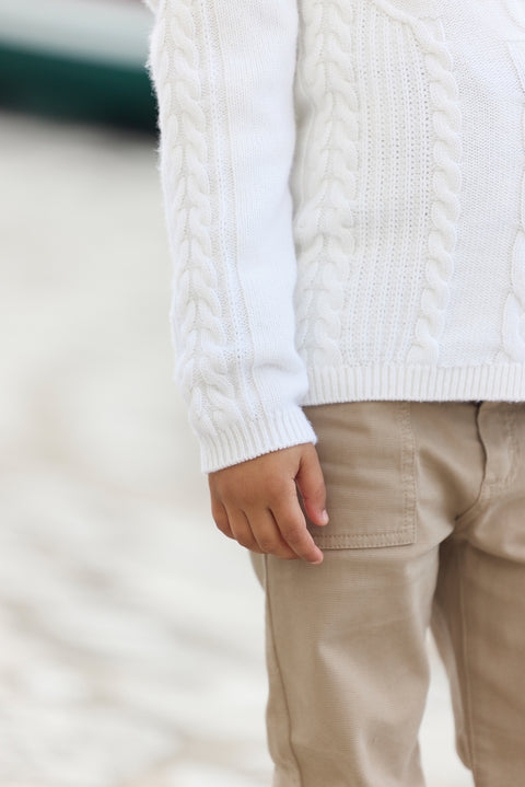 Pull - Ecru signature TC - Image principale