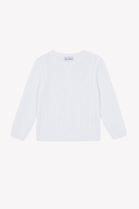 Pull - Ecru signature TC - Image principale