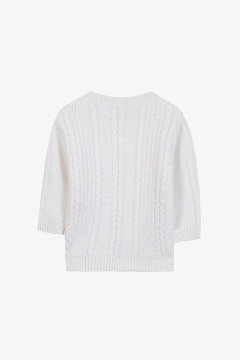 Pull - Ecru signature TC - Image principale