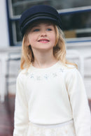 Pull - Ecru paillettes