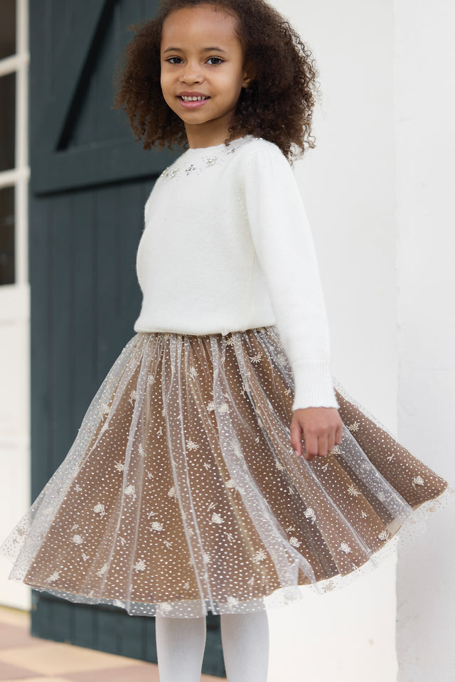 Skirt - Tulle bronze - Image principale