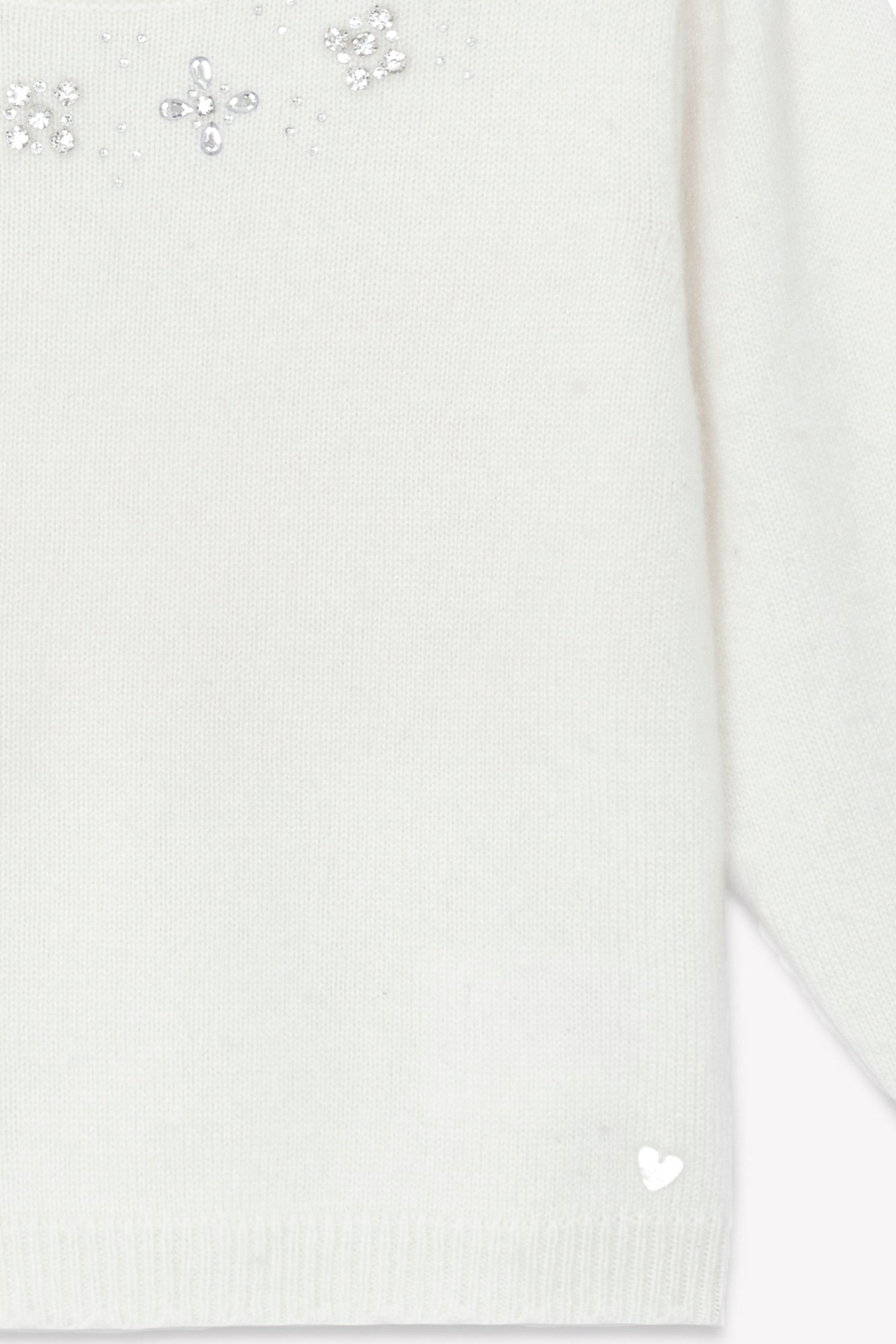 Pull - Ecru paillettes