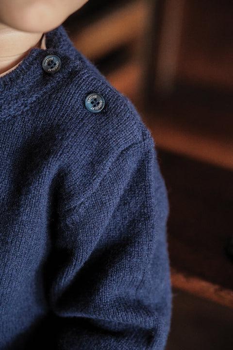 Pull - Marine illustration hérisson pixel - Image principale