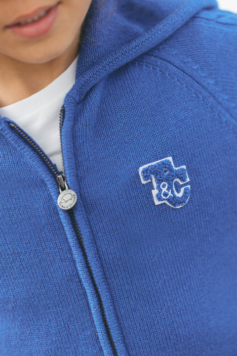 Gilet - Bleu électrique signature TC - Image principale