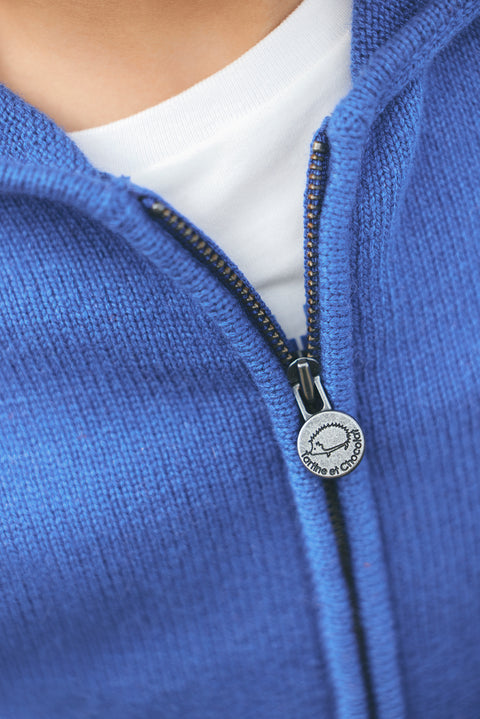 Gilet - Bleu électrique signature TC - Image principale