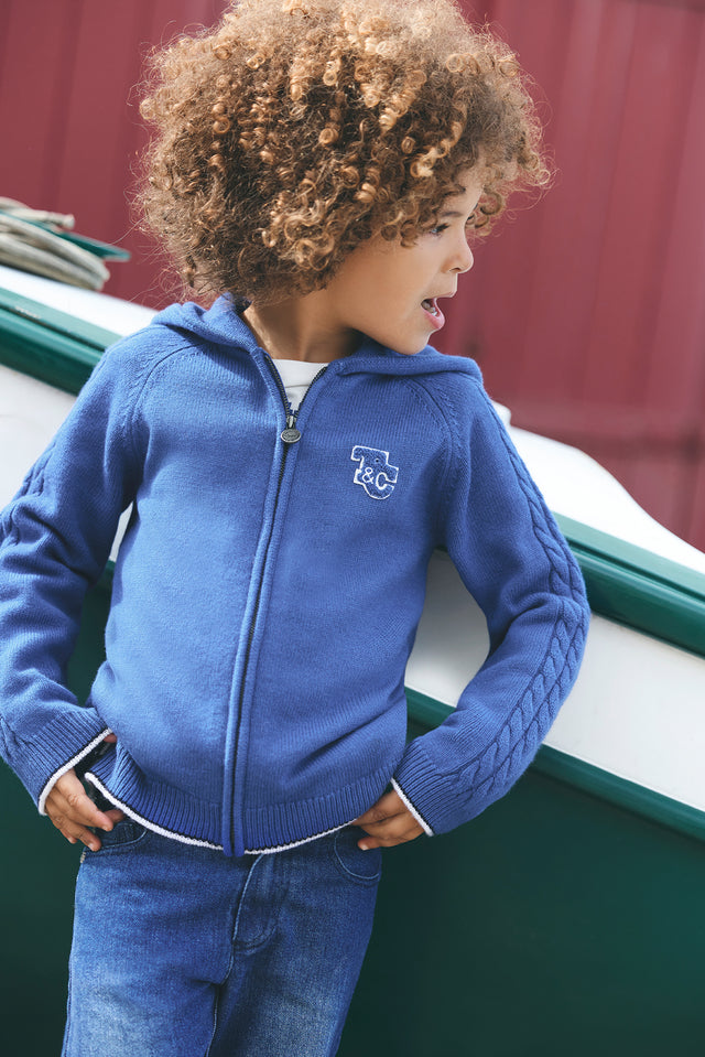 Gilet - Bleu électrique signature TC - Image principale