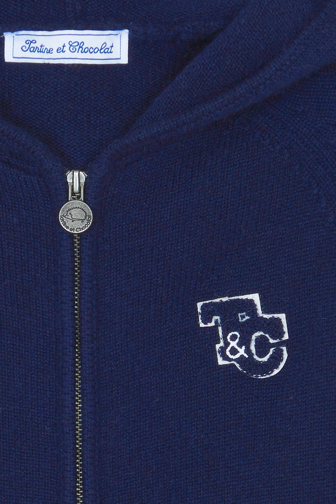 Vest - Navy TC handtekening