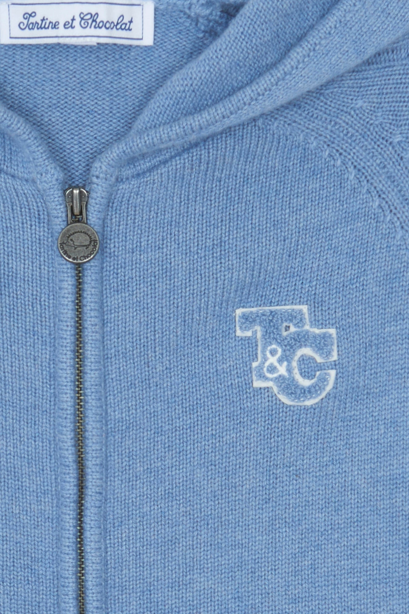 Vest - Blauw GrijsChinée TC handtekening