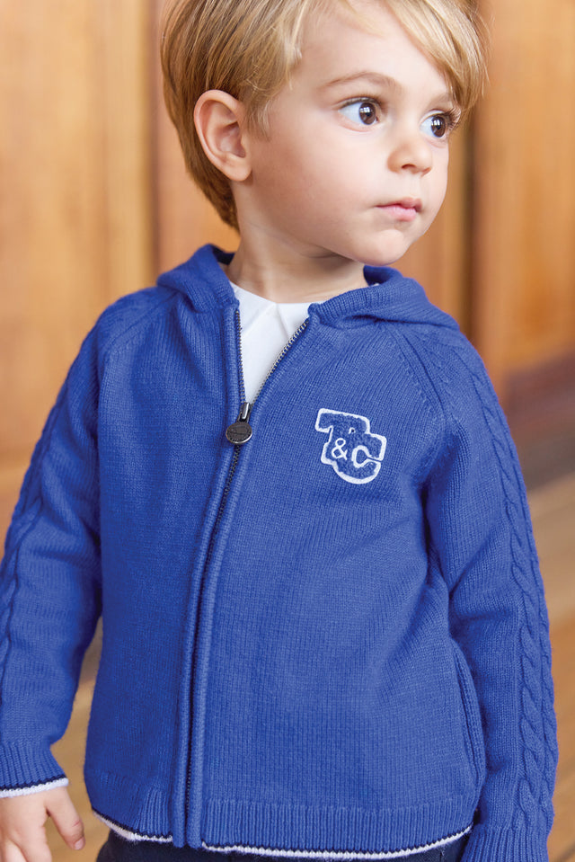 Gilet - Bleu électrique signature TC - Image principale