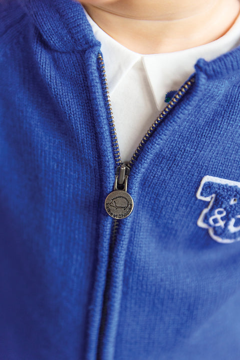 Gilet - Bleu électrique signature TC - Image principale