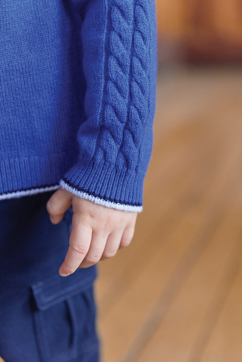 Gilet - Bleu électrique signature TC - Image principale