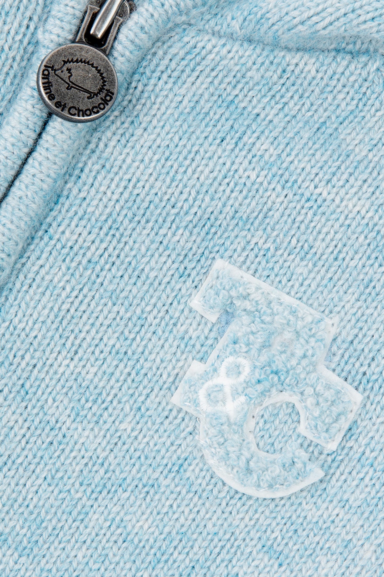 Weste - Blau geschälter Gletscher TC Signatur