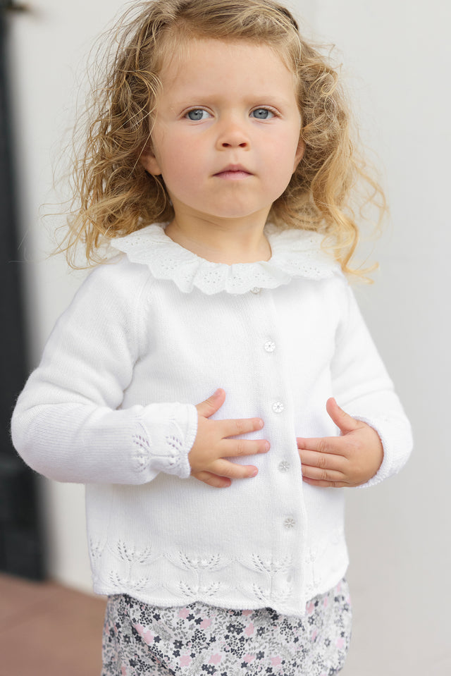 Cardigan - Ecru maille - Image principale