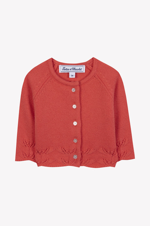Cardigan - Praline maille - Image principale