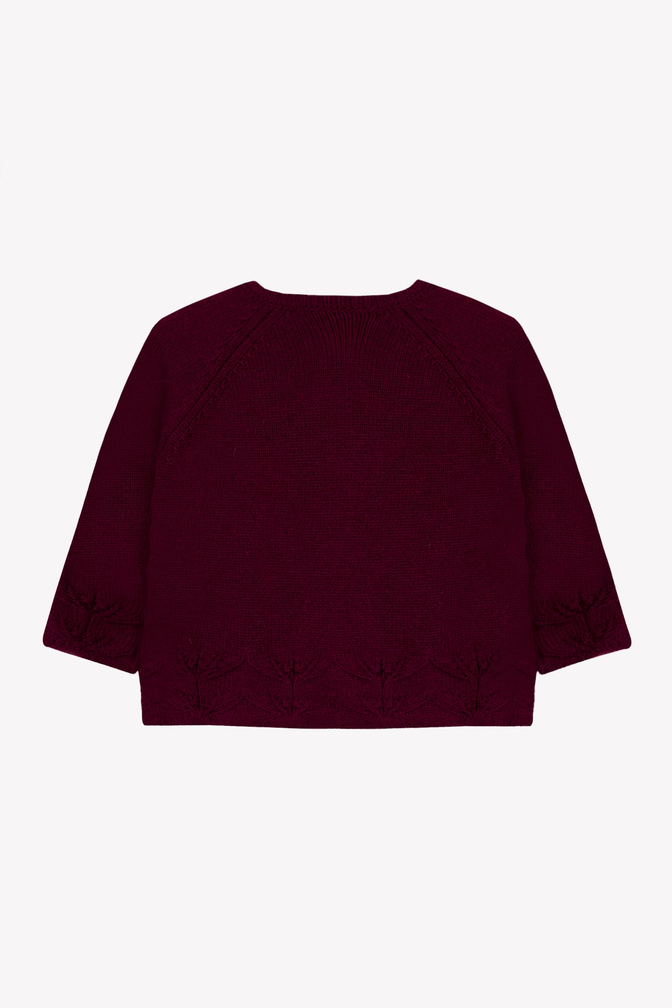 Cardigan - Prune maille