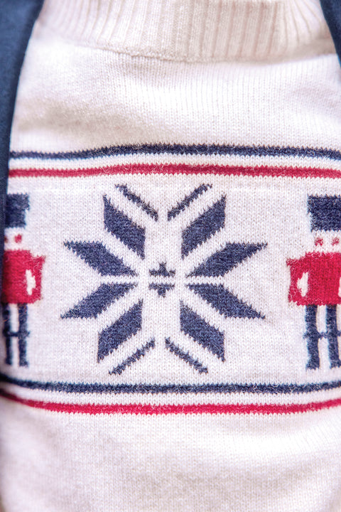 Pull - Ecru casse-noisettes - Image principale