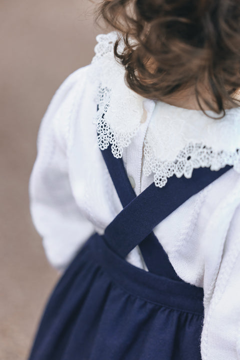 Robe - Marine à bretelles croisées - Image principale