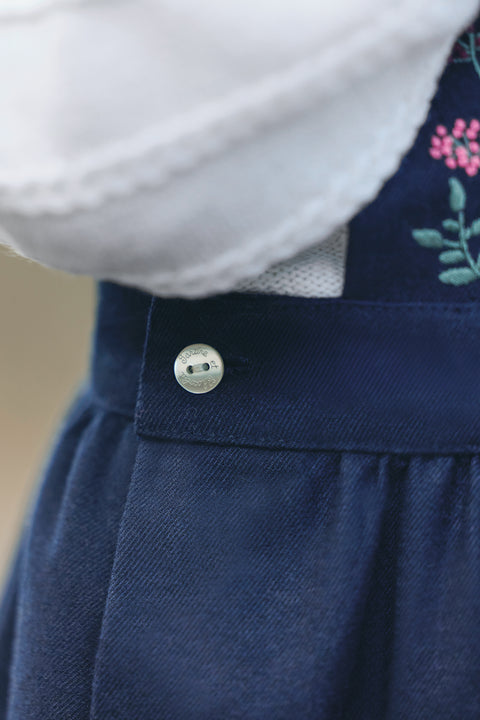 Robe - Marine à bretelles croisées - Image principale