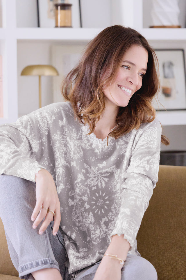 Pull Femme - Taupe Kujten x Tartine et Chocolat - Image principale