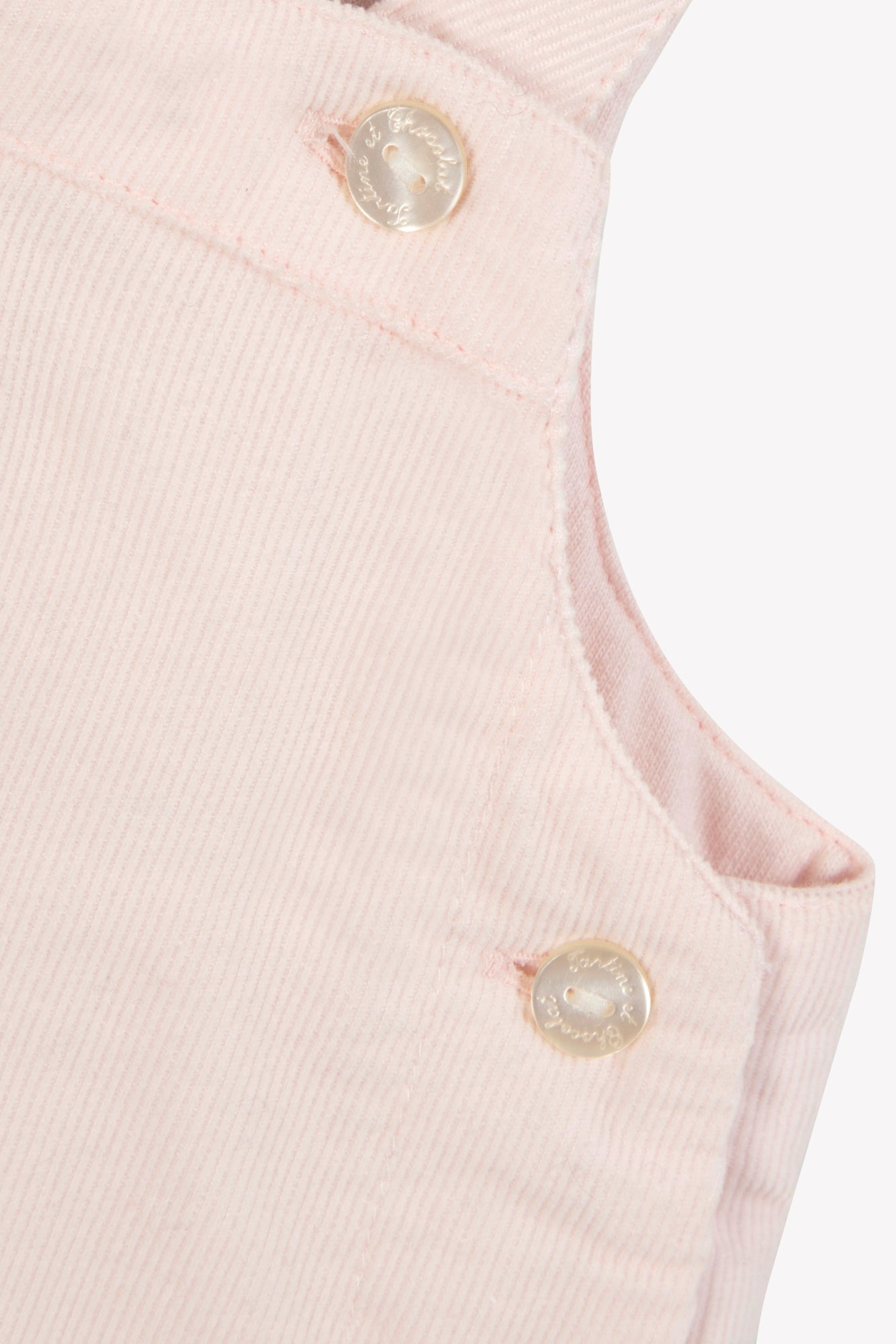 Lange Overalls - Blassrosa