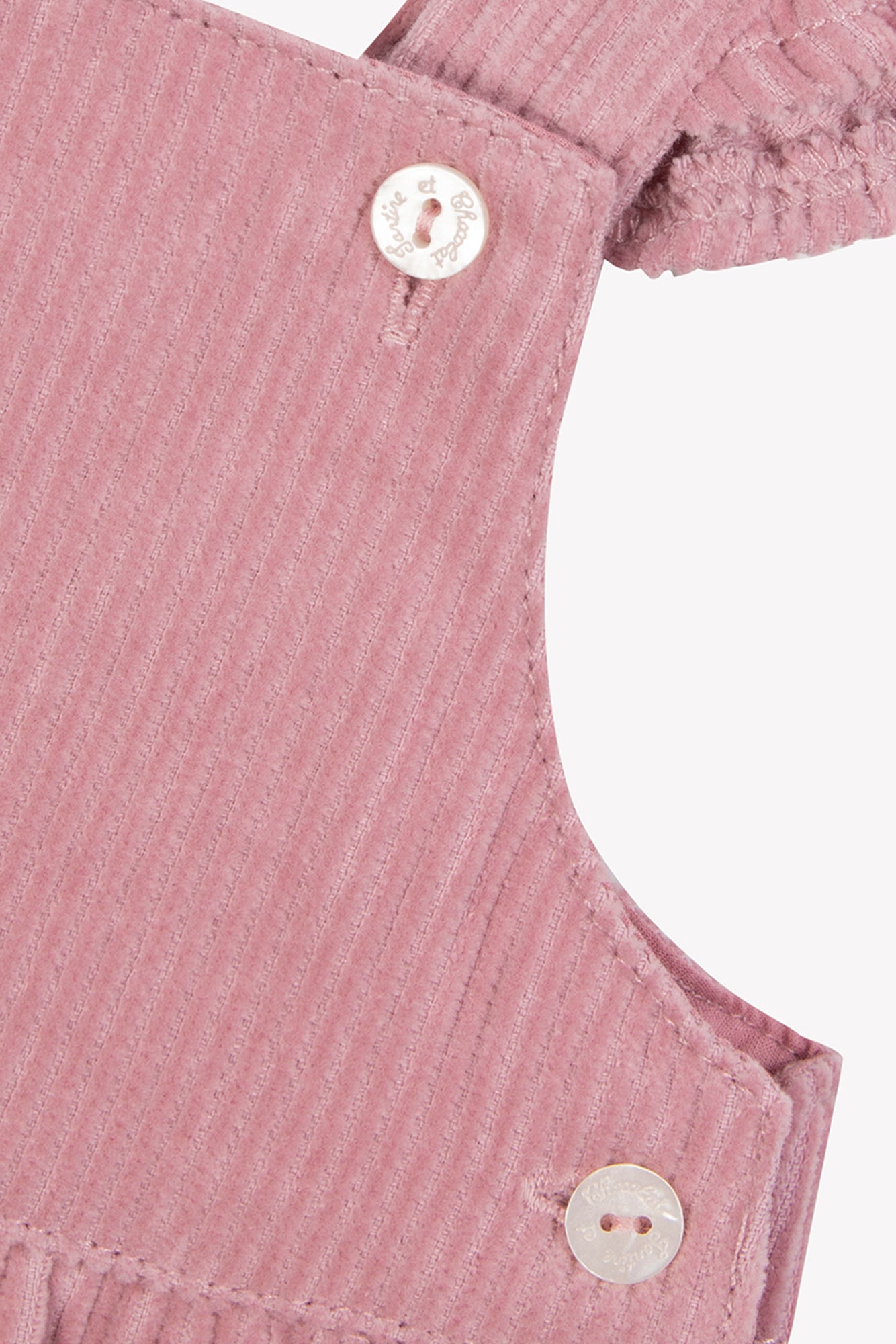 Salopette longue - Eglantine en velours