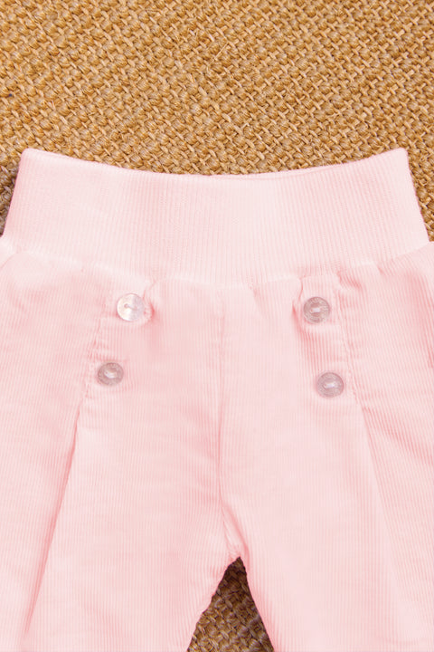 Pantalon - Rose pâle en coton - Image principale