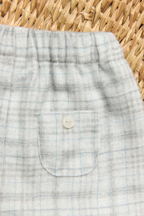 Trousers - Greige at Check - Image principale