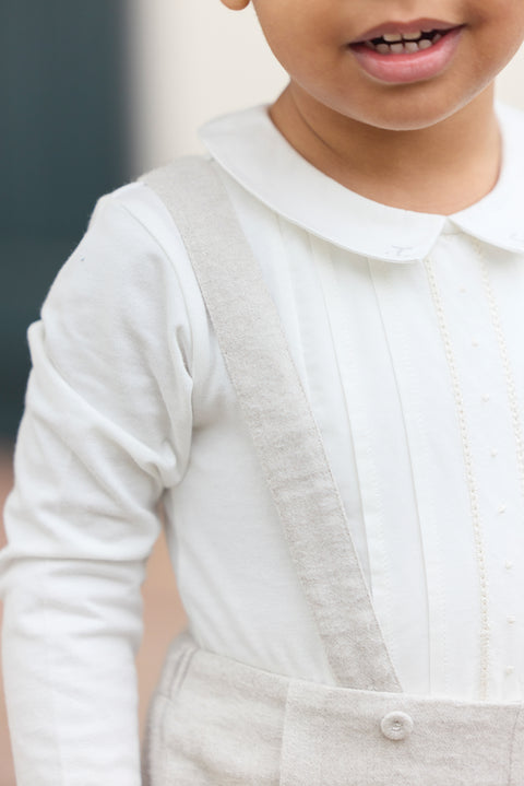 Body - Ecru plis religieux - Image principale