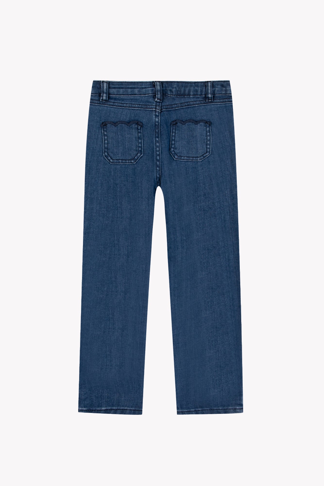 Jeans - Marineblau Denim