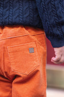 Pantalon - Rouille en velours