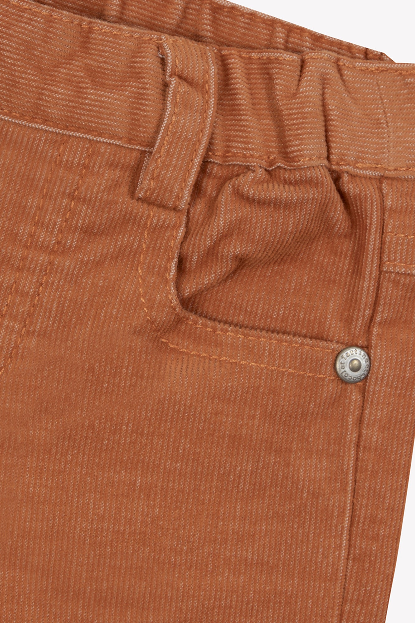 Pantalon - Rouille en velours