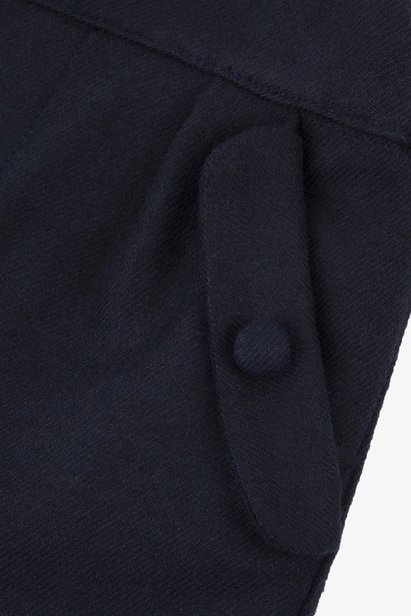 Pantalon - Marine en flanelle