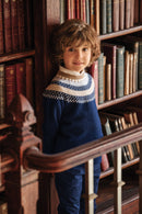 Pull - Marine motif jacquard