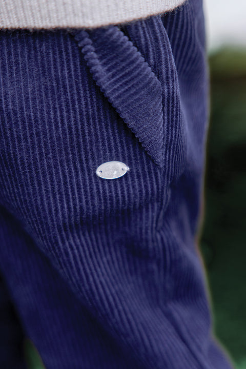 Pantalon - Eglantine velours nœud - Image principale